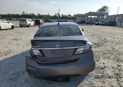 2014 Honda Civic Hybrid из США, поврежденный, VIN 19XFB4F22EE001587